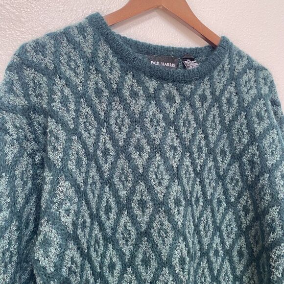 Paul Harris Vibey Green Sweater- Large - Picture 1 of 3